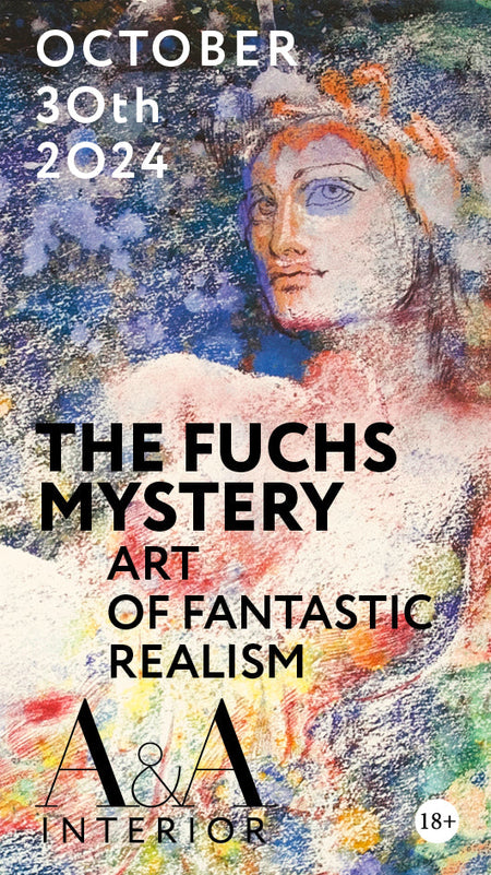 Exhibition poster featuring event details and artwork