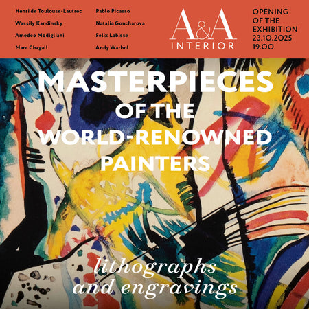 Exhibition poster featuring event details and artwork