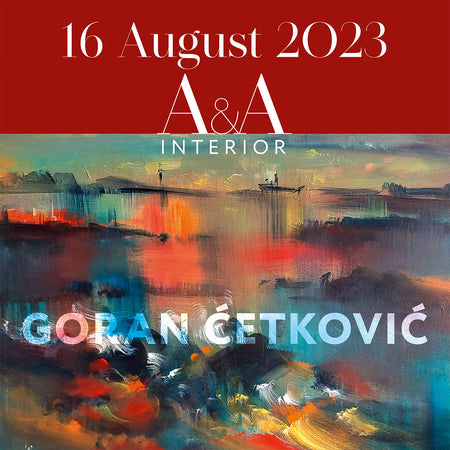 Exhibition poster featuring event details and artwork