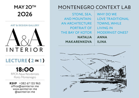 Exhibition poster featuring event details and artwork
