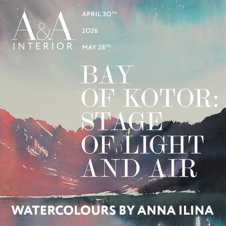 Exhibition poster featuring event details and artwork