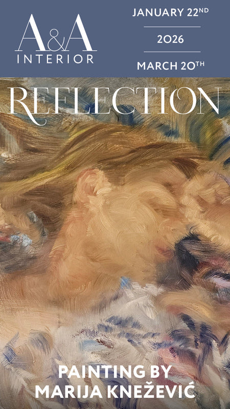 Exhibition poster featuring event details and artwork