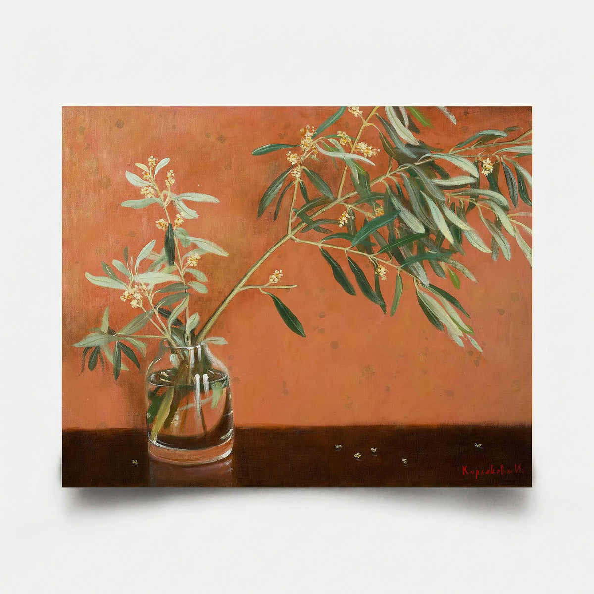 Still Life with a Flowering Olive (Pink) 2026