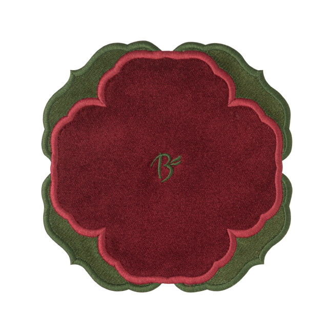 Christmas Wreath Burgundy