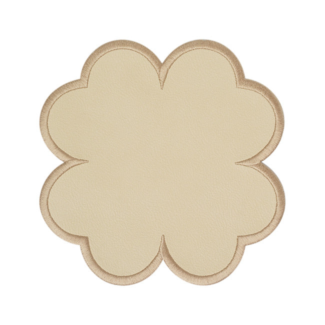 Fleur de Fortune Faux Leather Beige