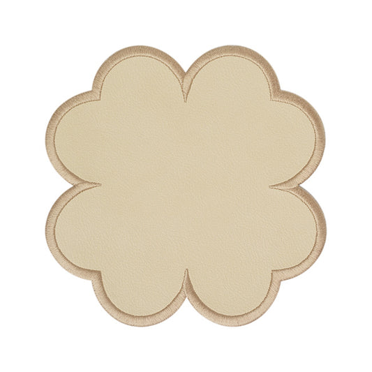 Fleur de Fortune Faux Leather Beige