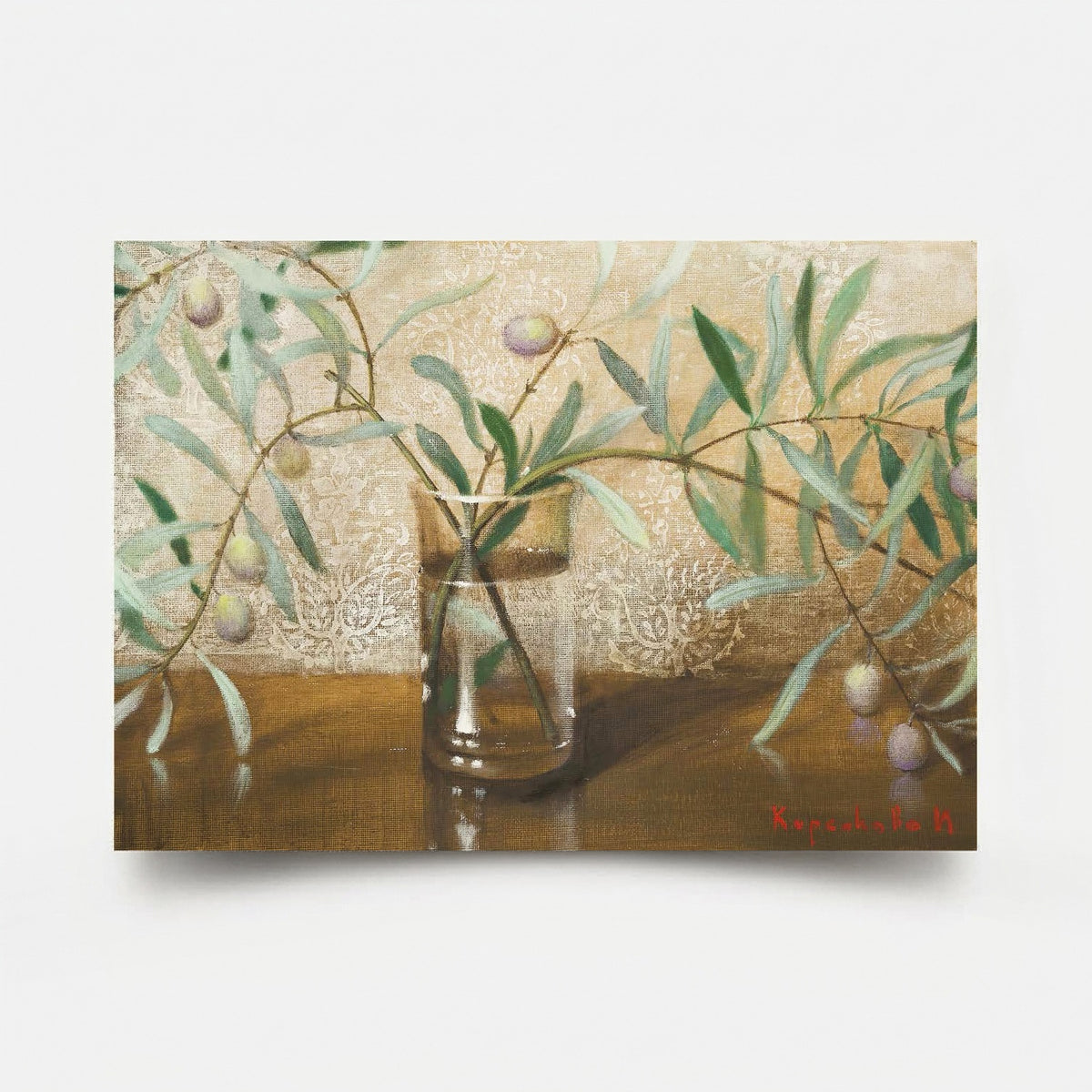Grey. From the Series "Still Life with Olives" 2026
