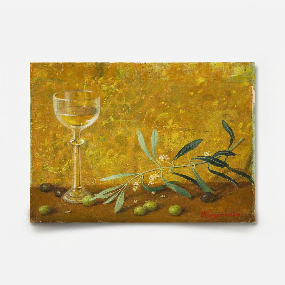 Yellow 2. From the Series "Still Life with Olives" 2026