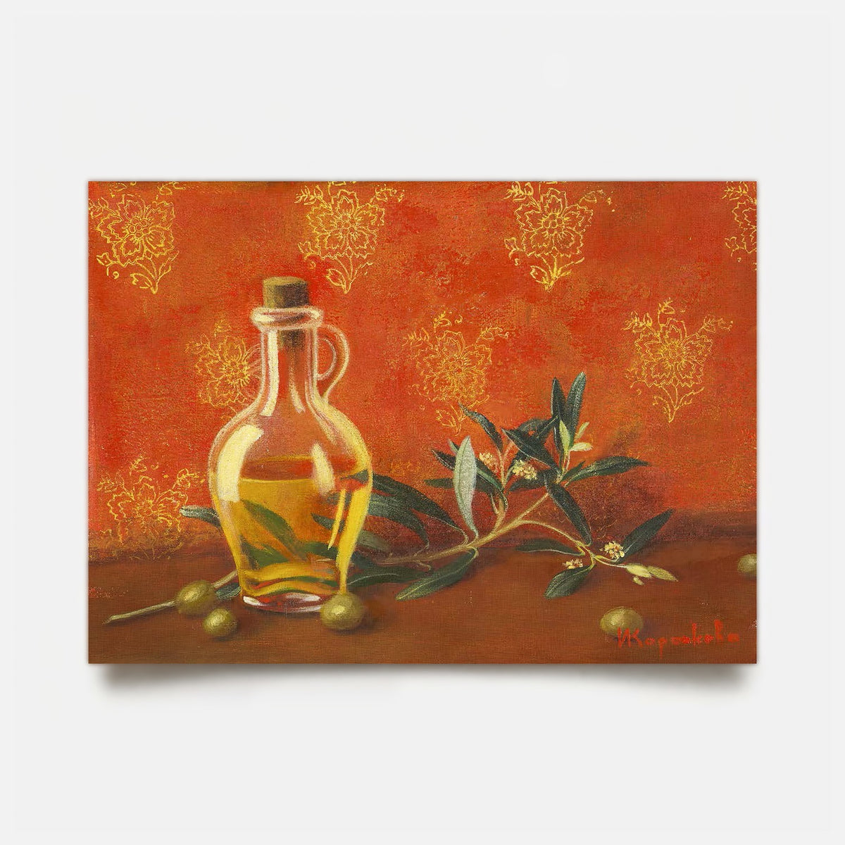 Red. From the Series "Still Life with Oilves" 2026