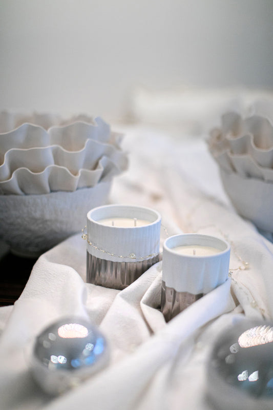 Candle SILVER GLOW s