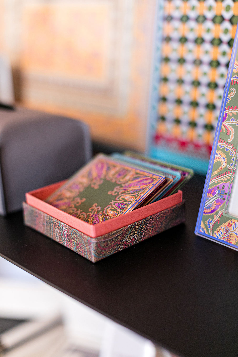 TAJ MAHAL coaster set 6 pc