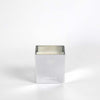 Candle SILVER GLOW square s