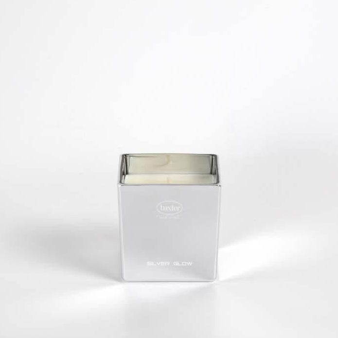 Candle SILVER GLOW square s