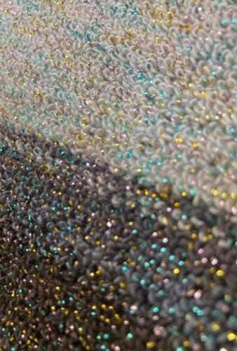 Clancy 40 x 40 Grey / White