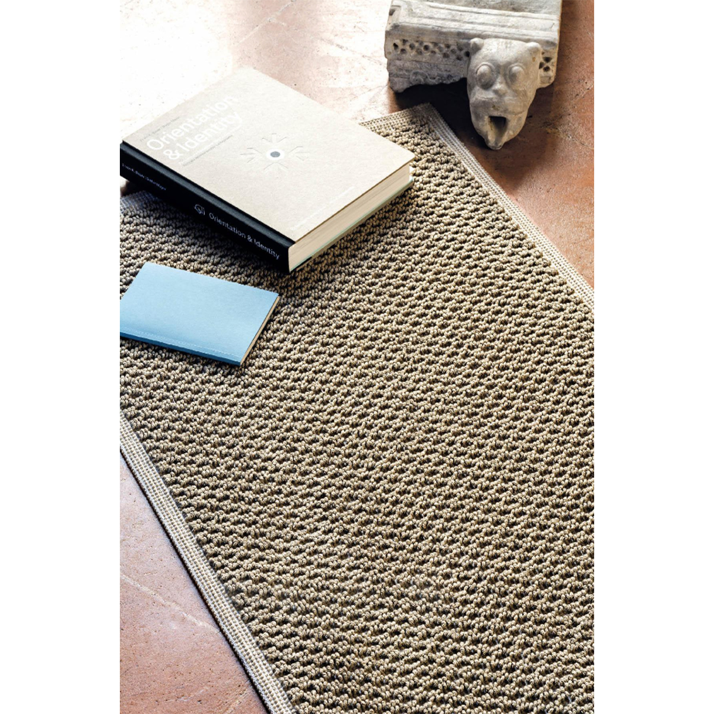 Bathroom mat Mastro Raphael Keith Light brown