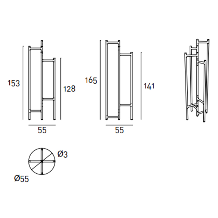 Coat hanger Living Divani Ceiba