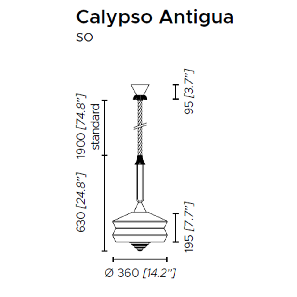 Lights Contardi Calypso So Antigua