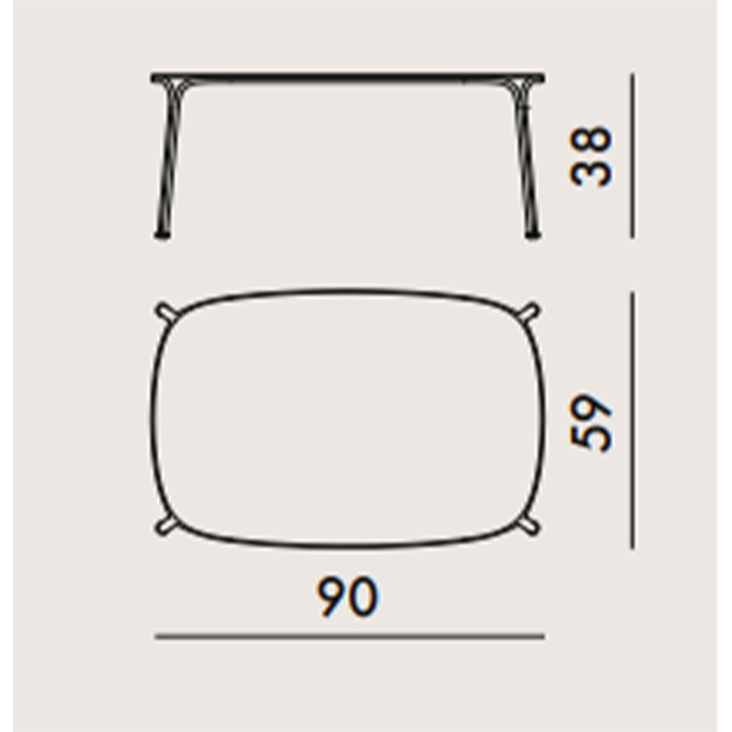 Tables Kartell HIRAY 5