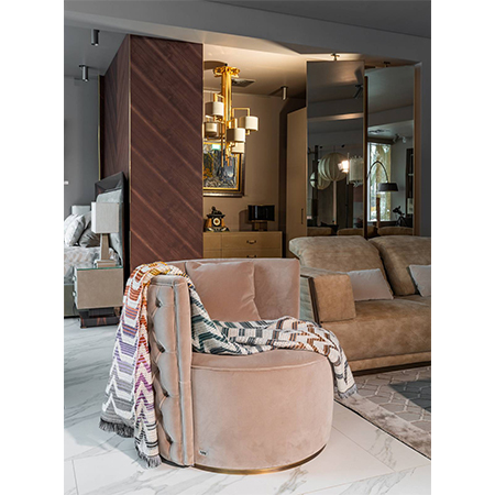 Chairs Rugiano Pouffe Giotto