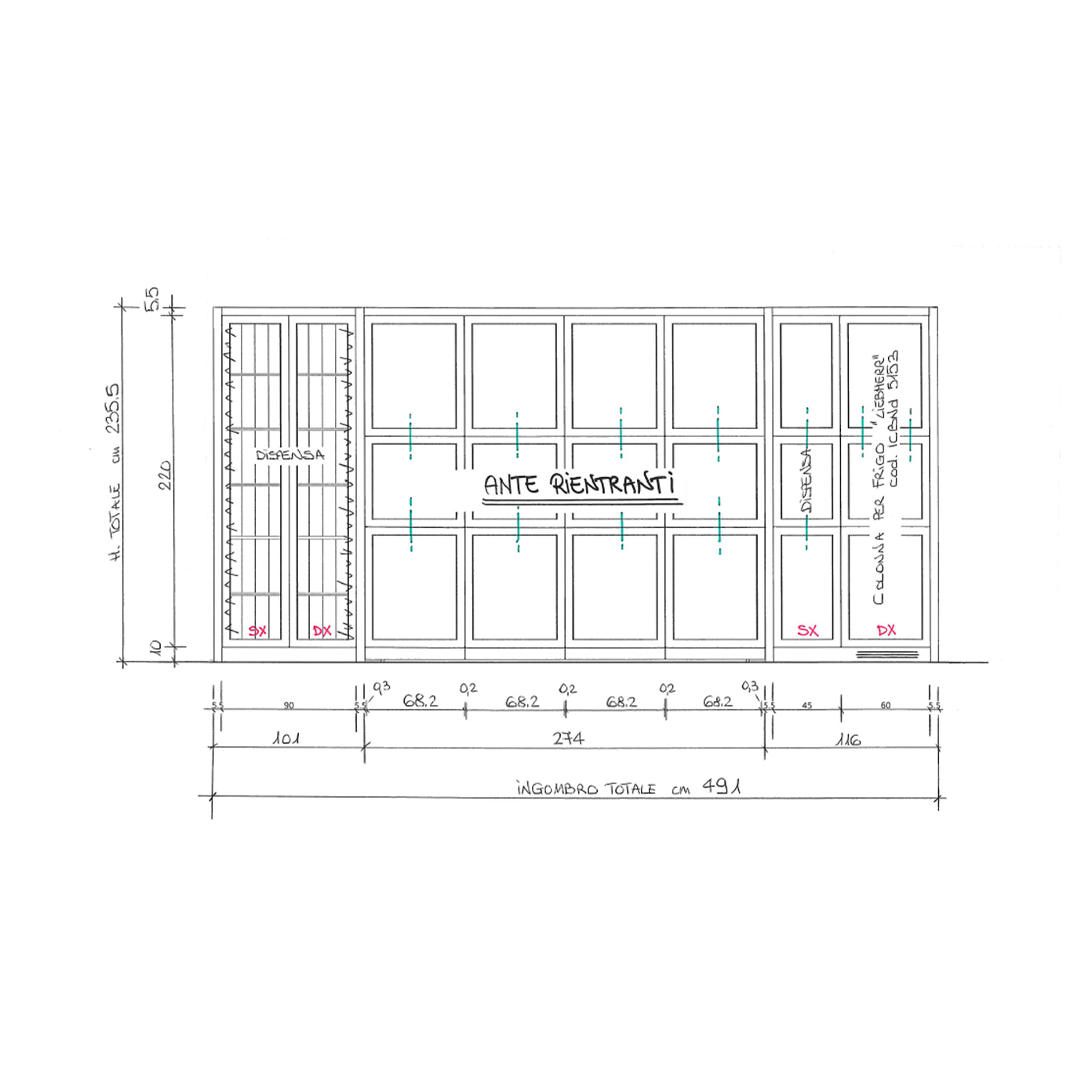 Kitchen L Ottocento Kitchen furniture Atlante