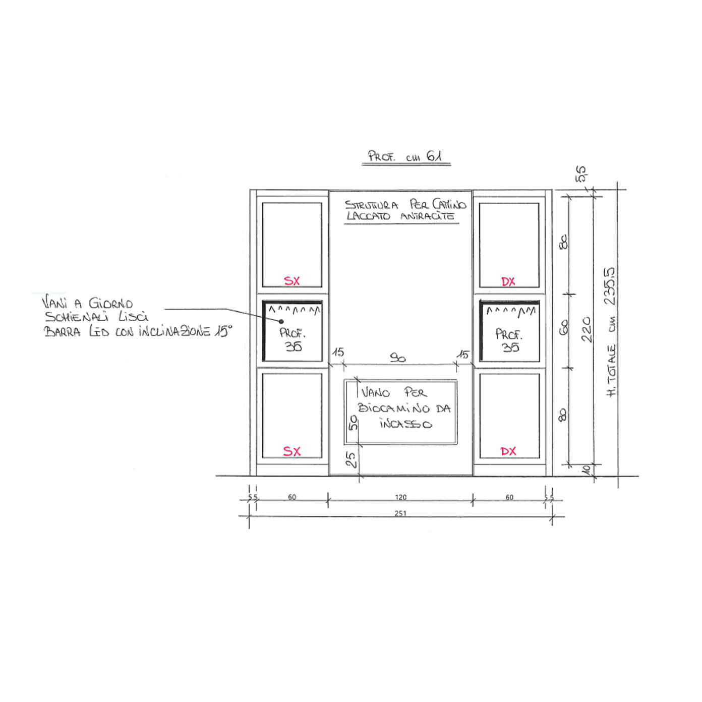 Kitchen L Ottocento Kitchen furniture Atlante